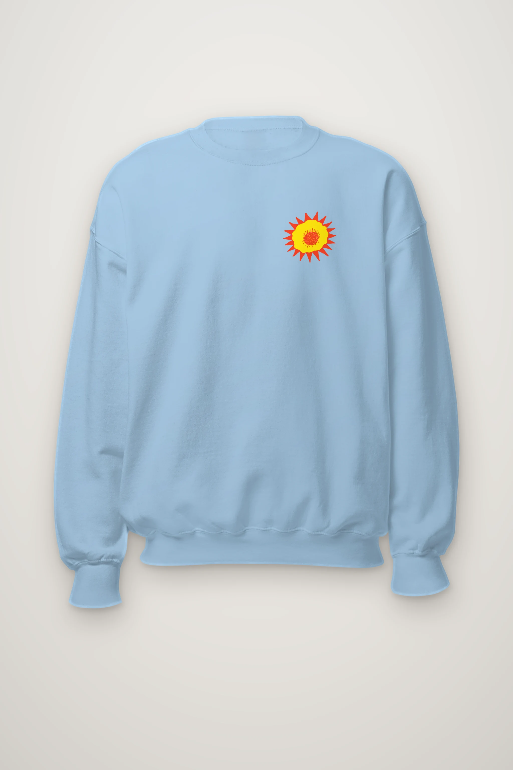 "Giraffe Folk House" Heavy Blend Unisex Crewneck Sweatshirt