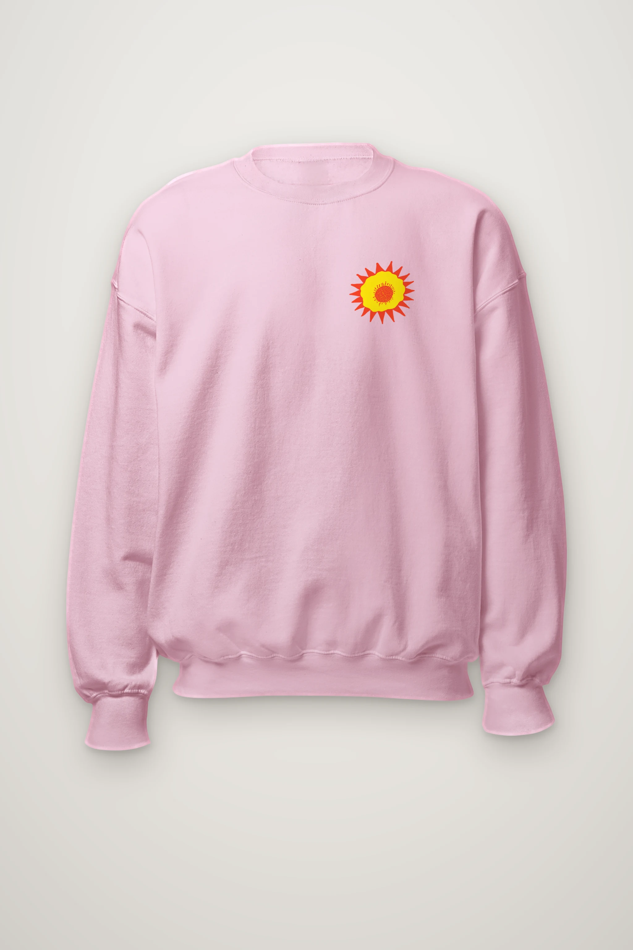 "Giraffe Folk House" Heavy Blend Unisex Crewneck Sweatshirt
