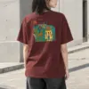 "Giraffe House" Heavyweight Unisex Crewneck T-shirt | Gildan 5000