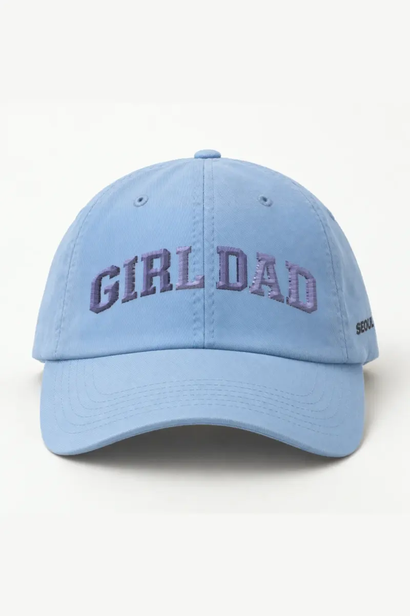 "Girl Dad Varsity" Classic Dad Hat · Embroidered