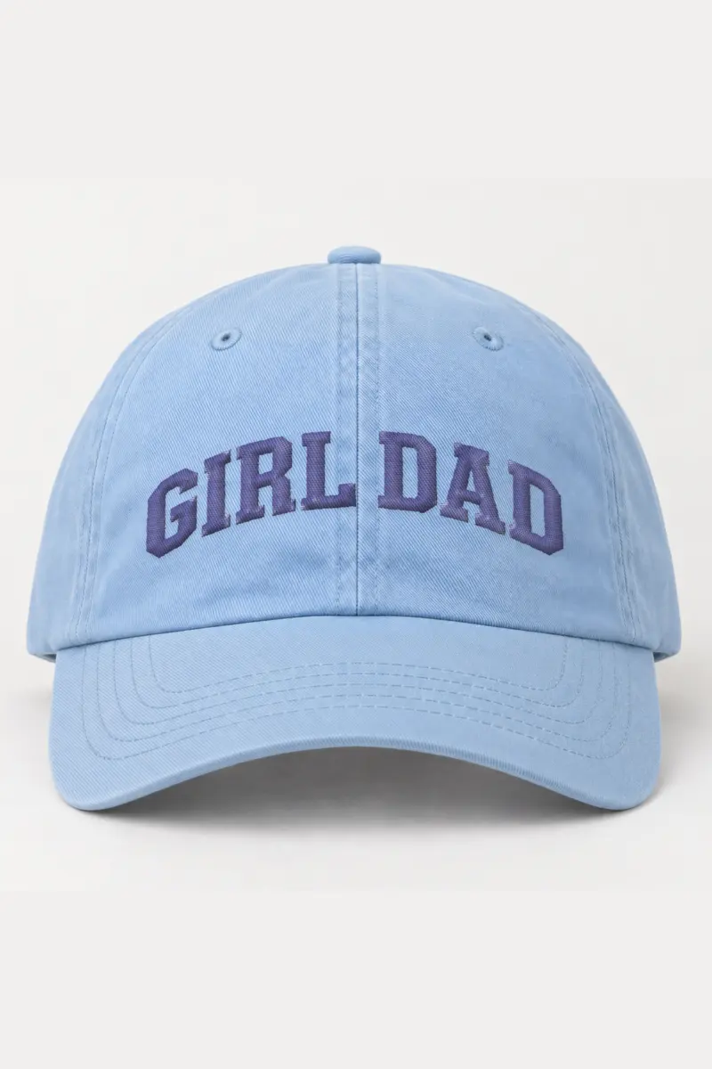 "Girl Dad Varsity" Classic Dad Hat · Embroidered