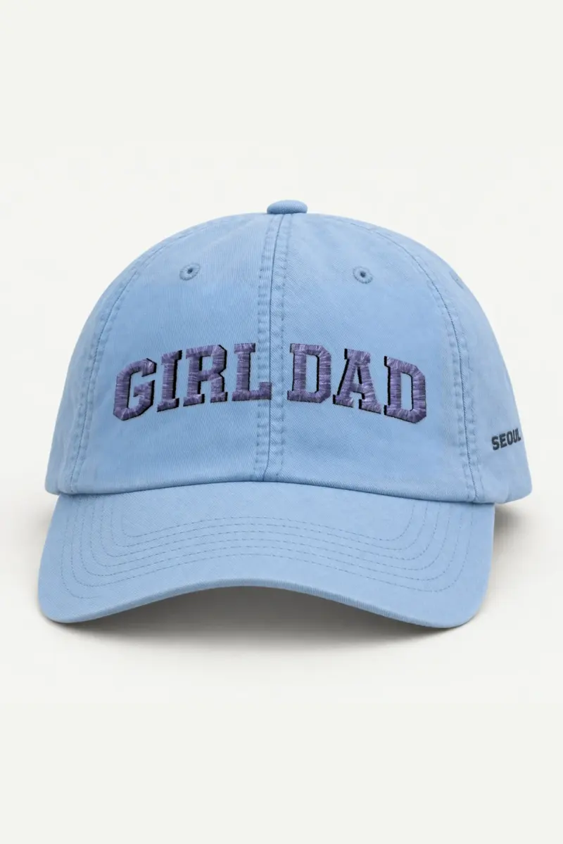 "Girl Dad Varsity" Classic Dad Hat · Embroidered