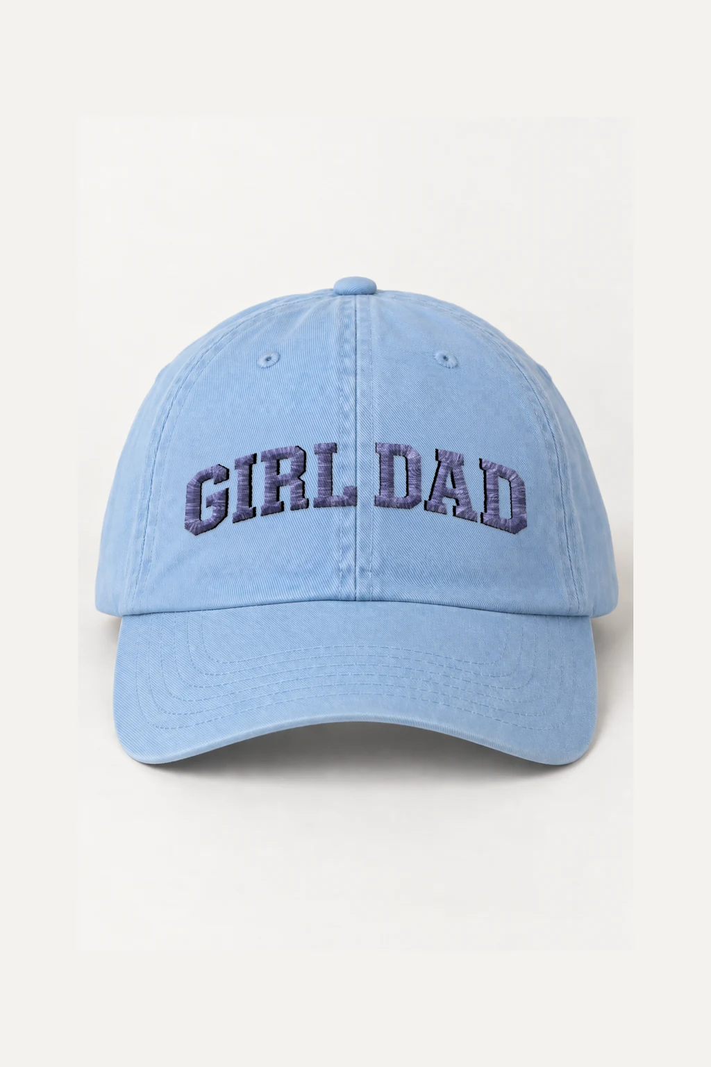 "Girl Dad Varsity" Classic Dad Hat · Embroidered | Yupoong 6245CM