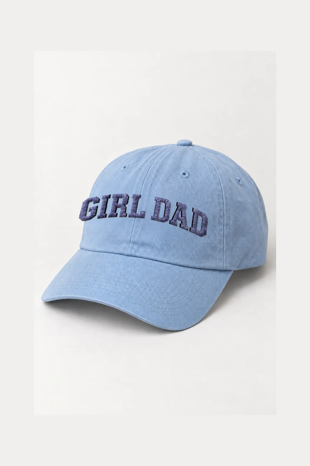 "Girl Dad Varsity" Classic Dad Hat · Embroidered | Yupoong 6245CM