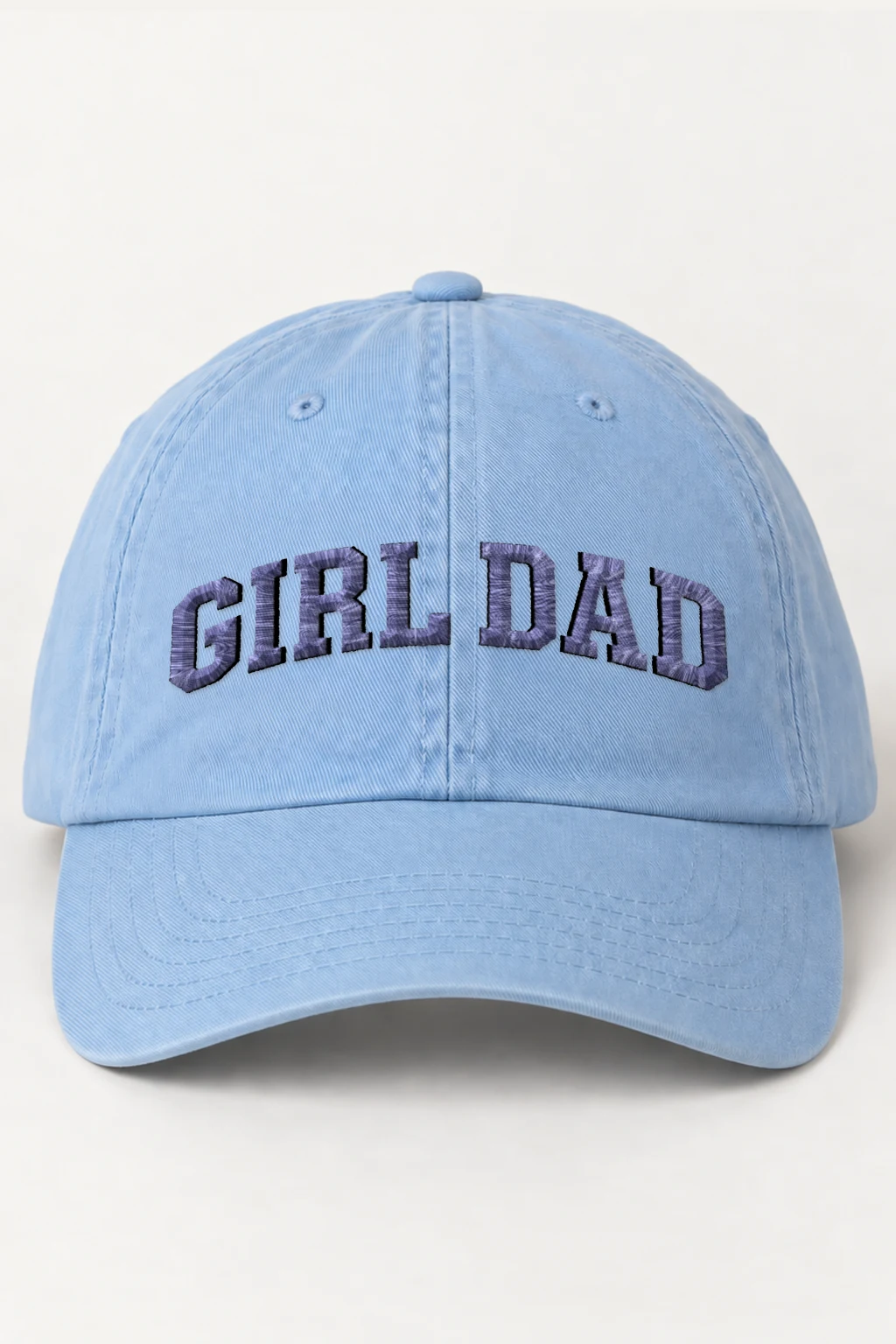 "Girl Dad Varsity" Classic Dad Hat · Embroidered | Yupoong 6245CM