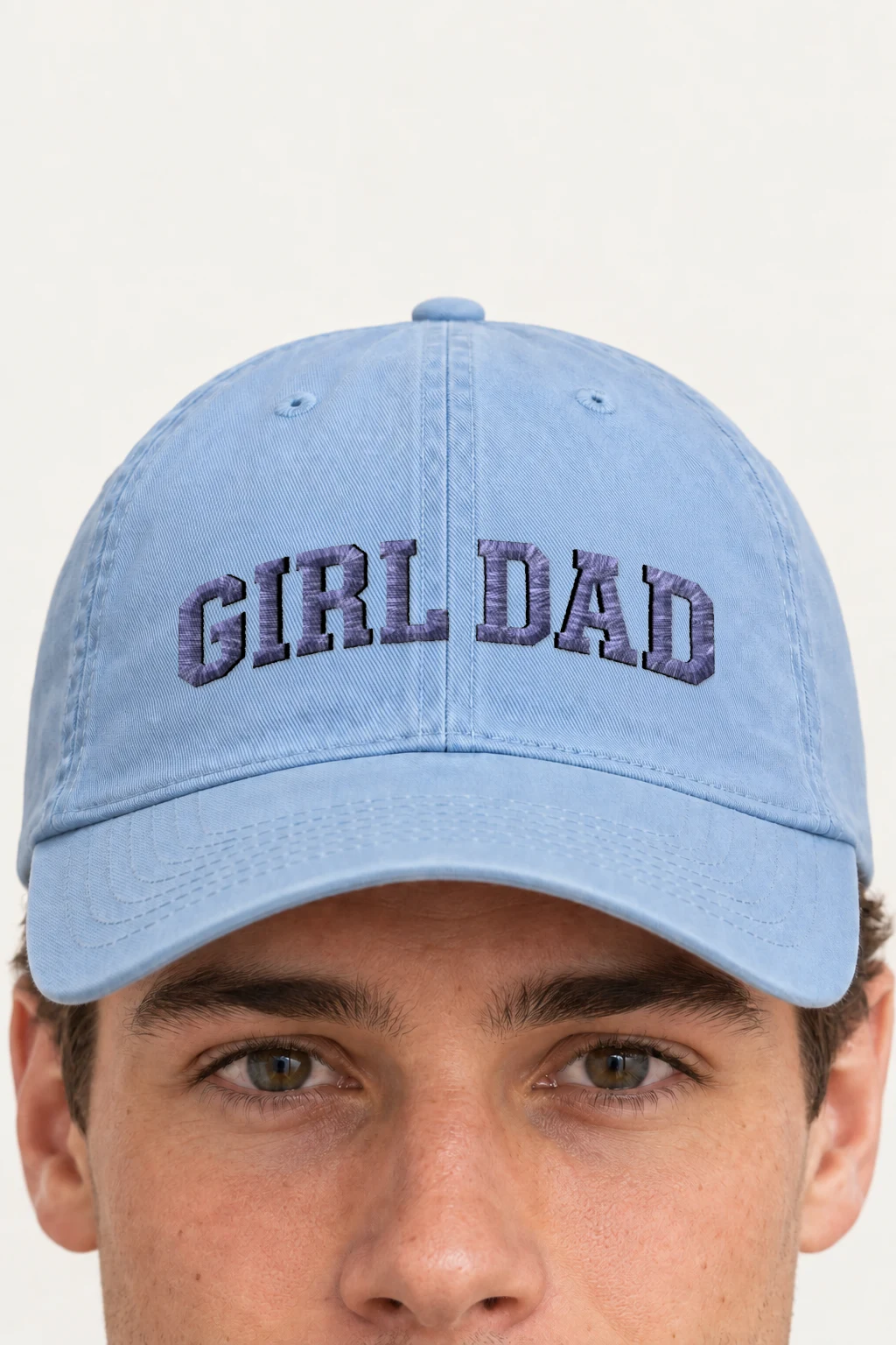 "Girl Dad Varsity" Classic Dad Hat · Embroidered | Yupoong 6245CM