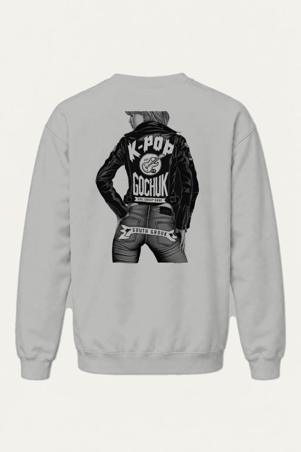 "Girl Group Band" Heavy Blend Unisex Crewneck Sweatshirt | Gildan 18000