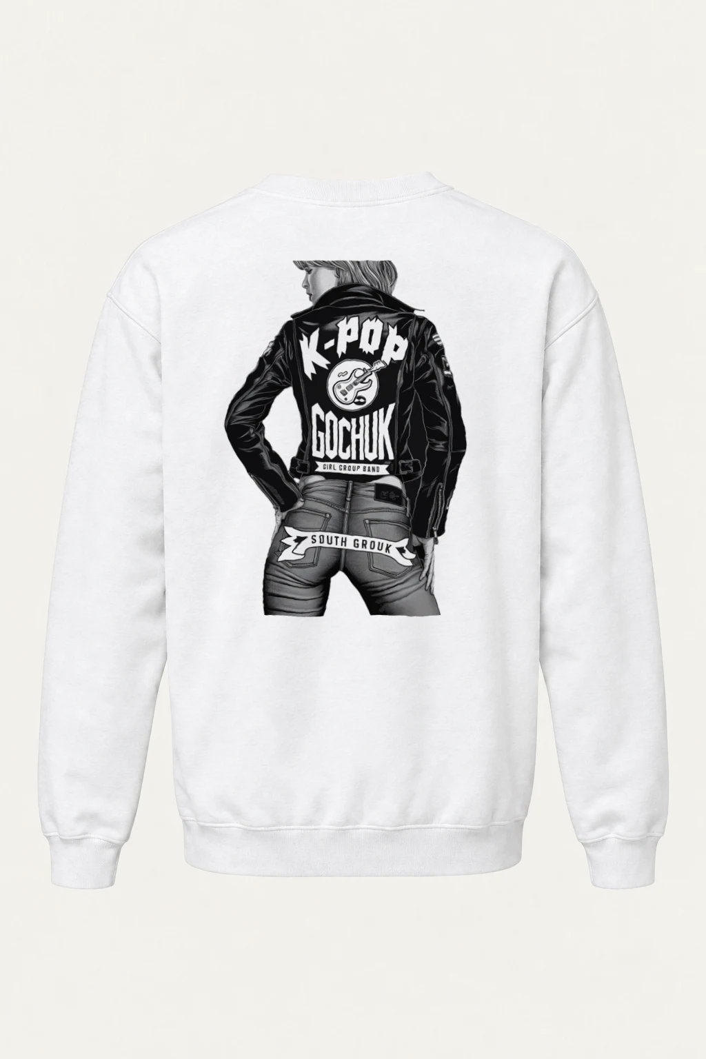 "Girl Group Band" Heavy Blend Unisex Crewneck Sweatshirt | Gildan 18000