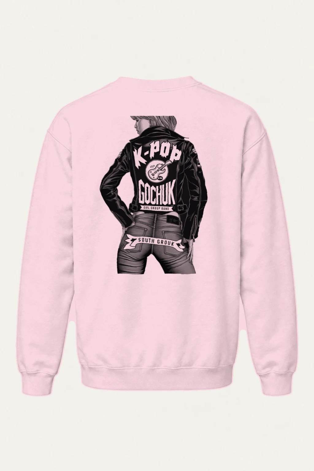 "Girl Group Band" Heavy Blend Unisex Crewneck Sweatshirt | Gildan 18000