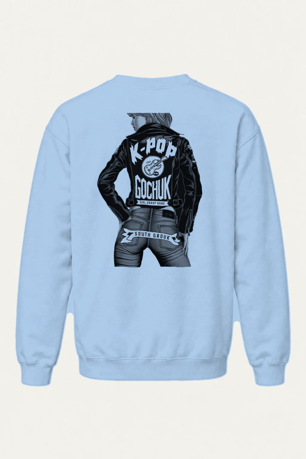 "Girl Group Band" Heavy Blend Unisex Crewneck Sweatshirt | Gildan 18000