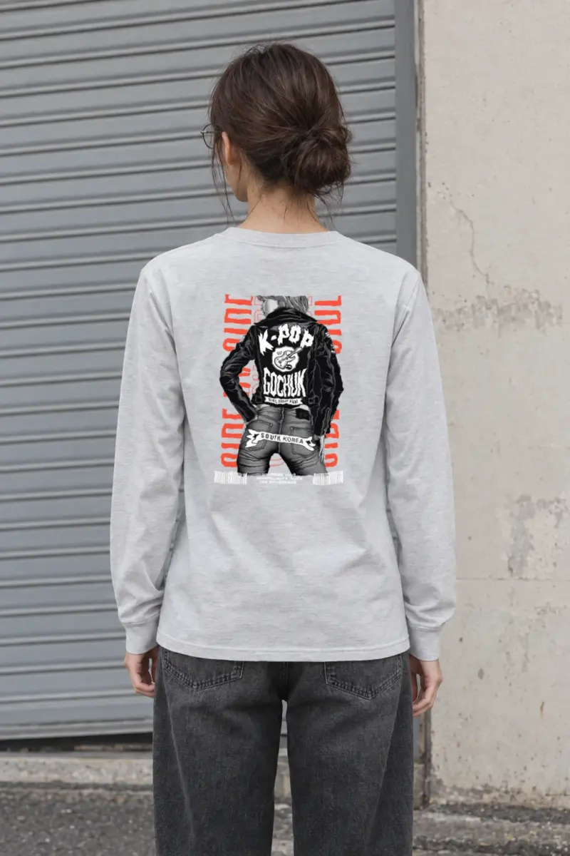 "Girl Group Guitar" Unisex Longsleeve T-shirt