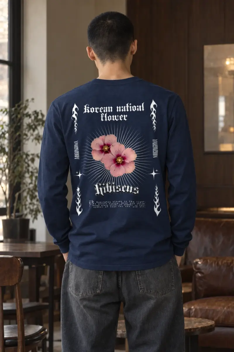 "Girls Power Hibiscus" Unisex Longsleeve T-shirt | Gildan 2400