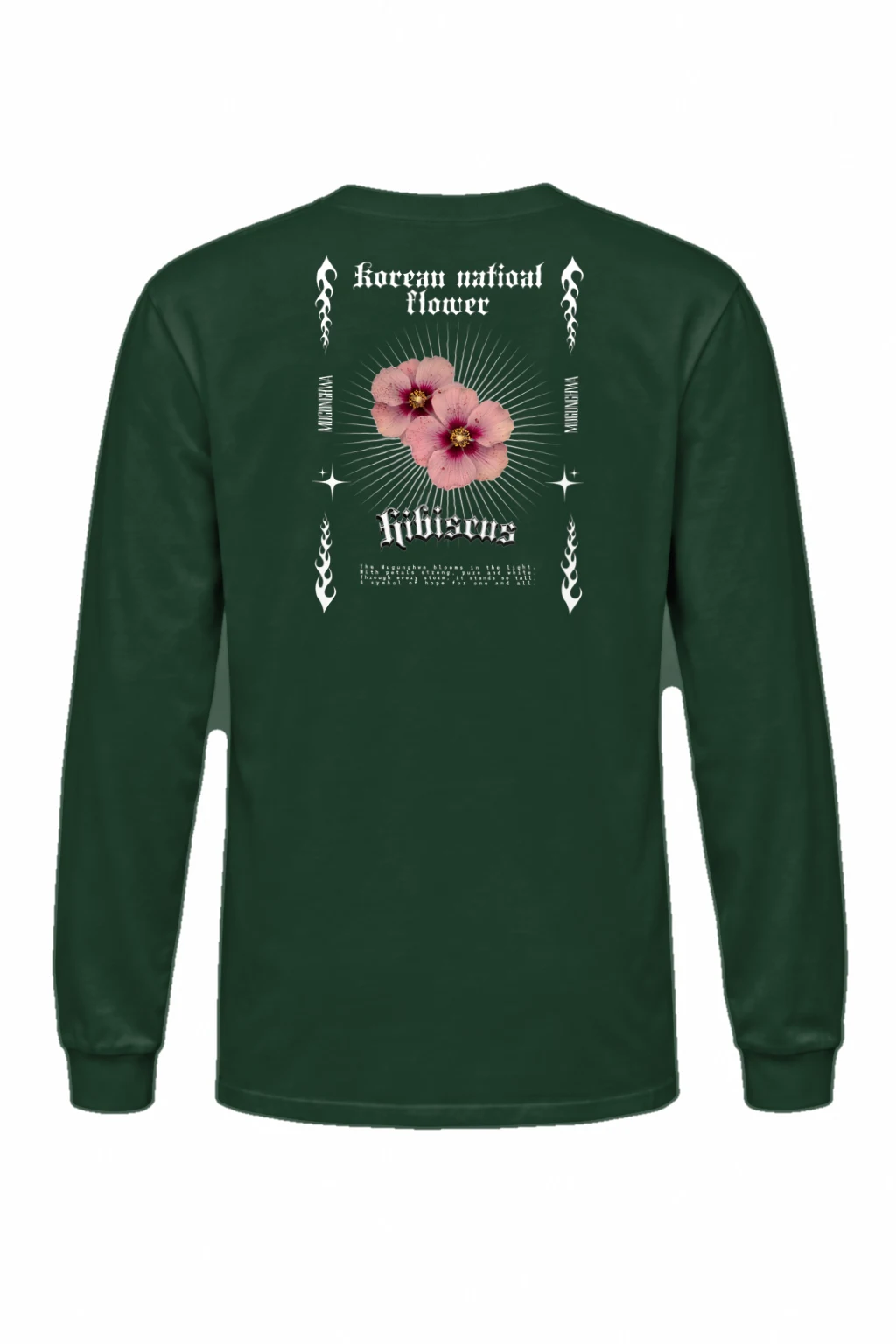 "Girls Power Hibiscus" Unisex Longsleeve T-shirt | Gildan 2400