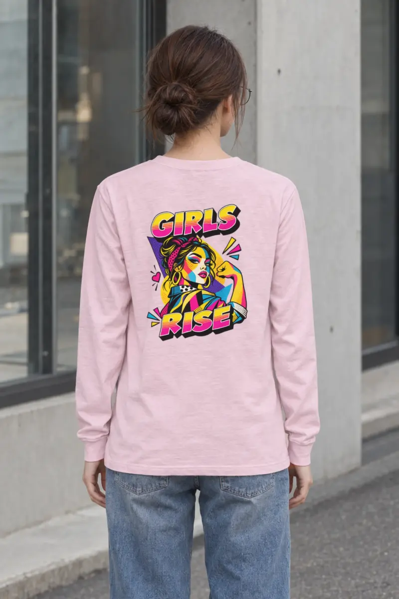 "Girls Rise" Unisex Longsleeve T-shirt
