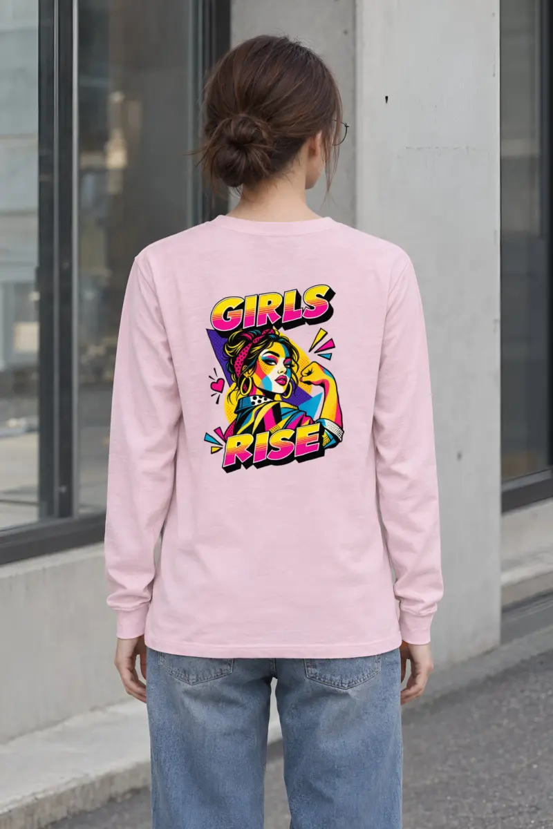 "Girls Rise" Unisex Longsleeve T-shirt