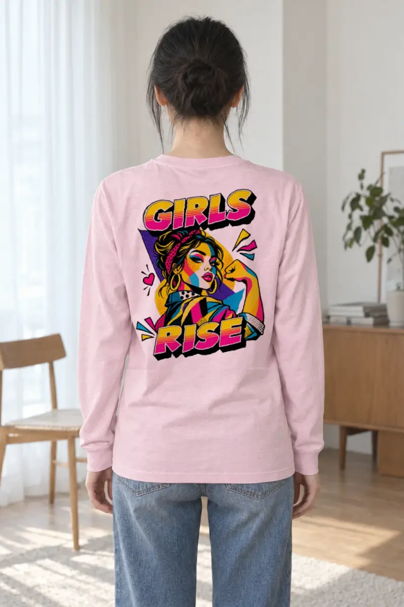 "Girls Rise" Unisex Longsleeve T-shirt