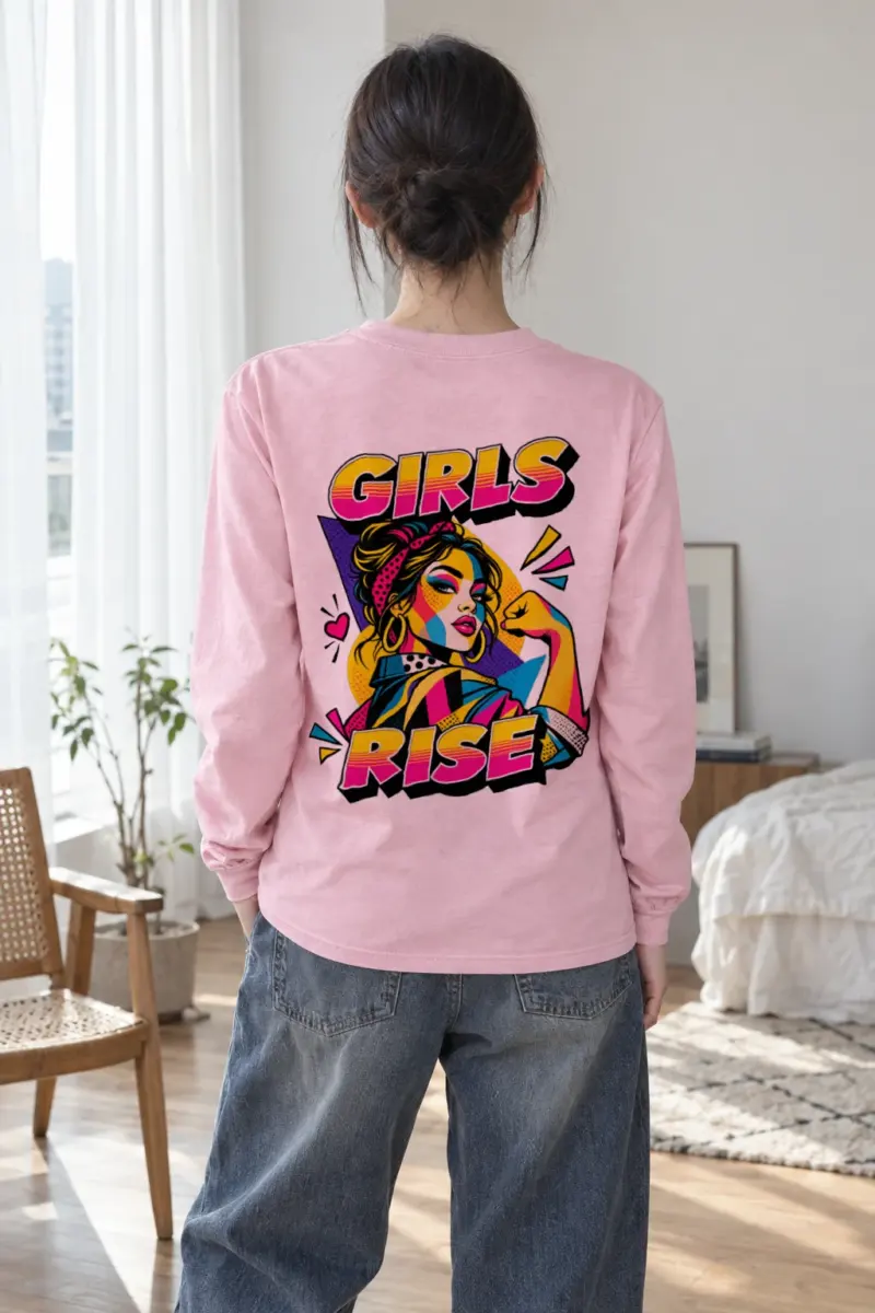 "Girls Rise" Unisex Longsleeve T-shirt