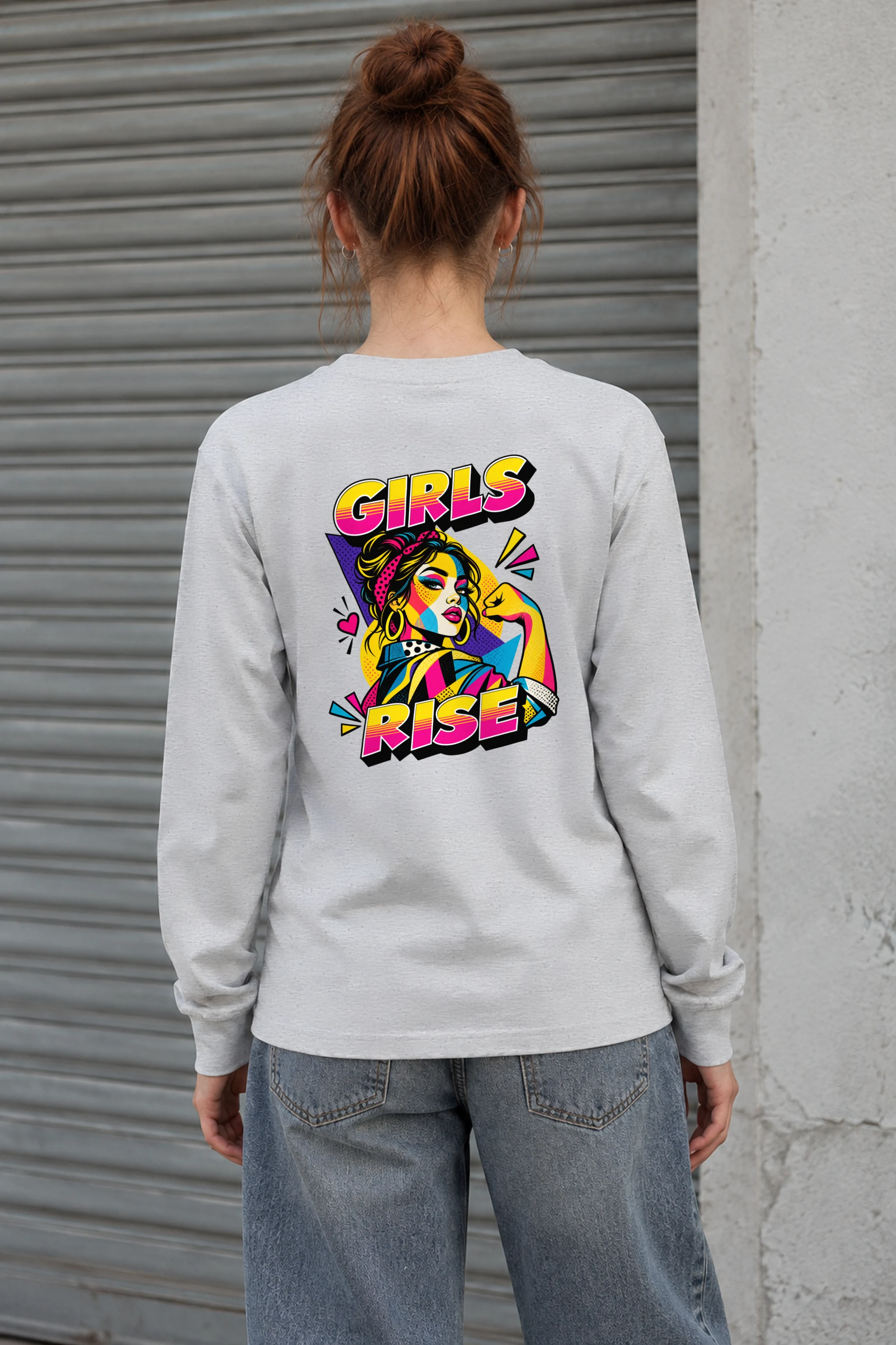 "Girls Rise" Unisex Longsleeve T-shirt
