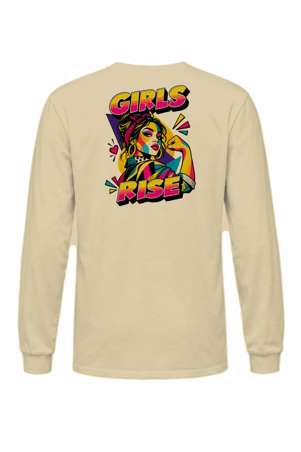 "Girls Rise" Unisex Longsleeve T-shirt | Gildan 2400