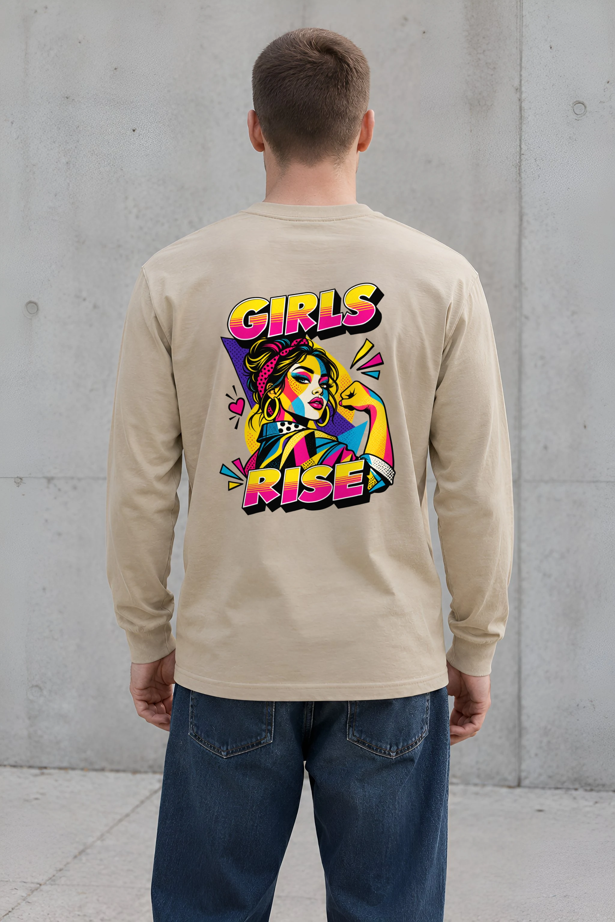 "Girls Rise" Unisex Longsleeve T-shirt