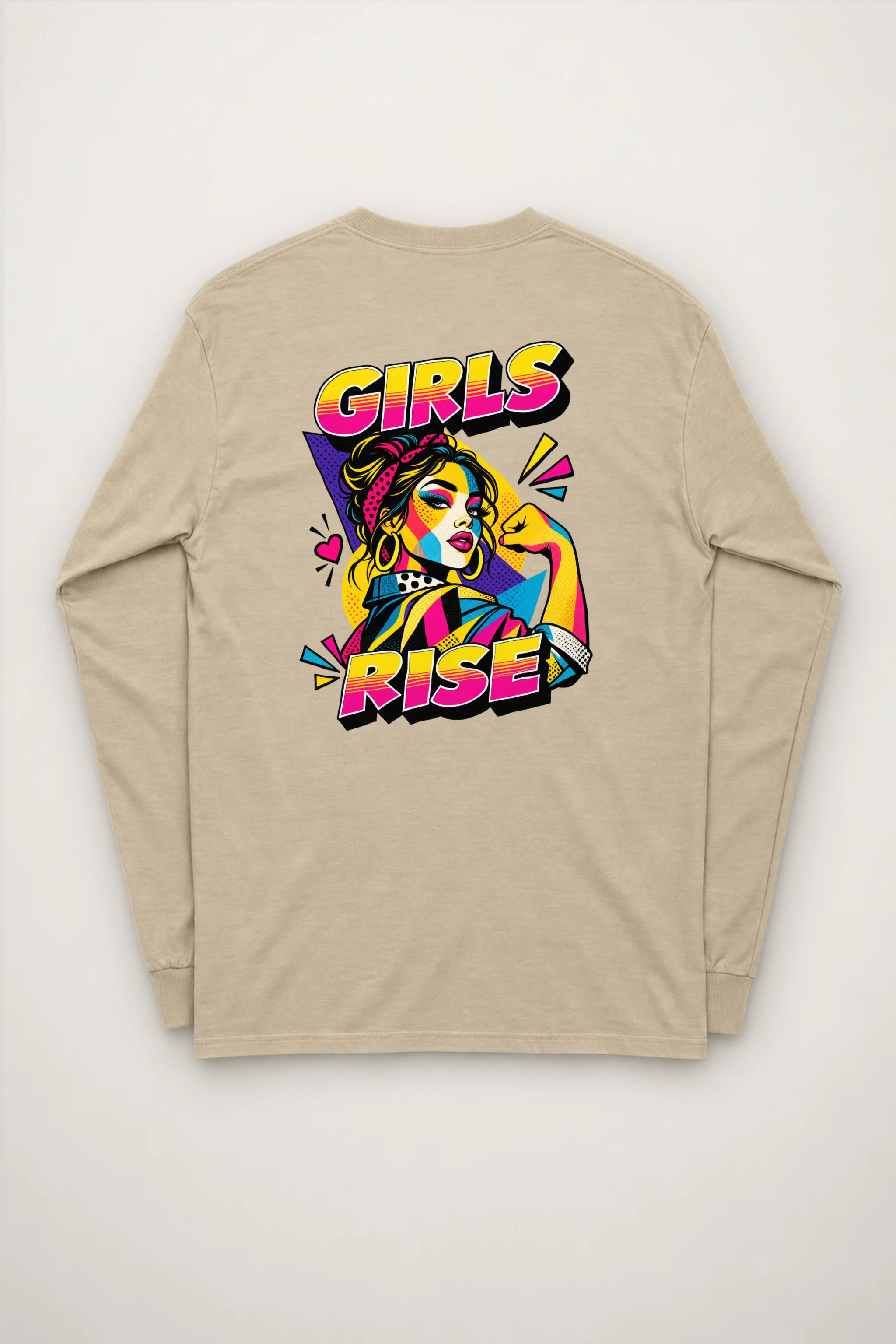 "Girls Rise" Unisex Longsleeve T-shirt
