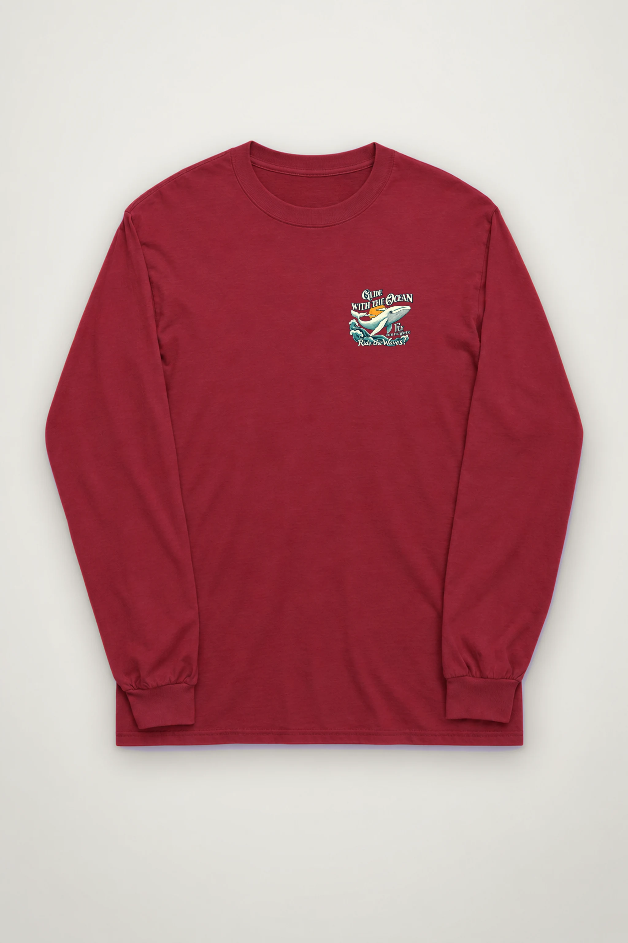 "Glide With The Ocean" Unisex Longsleeve T-shirt