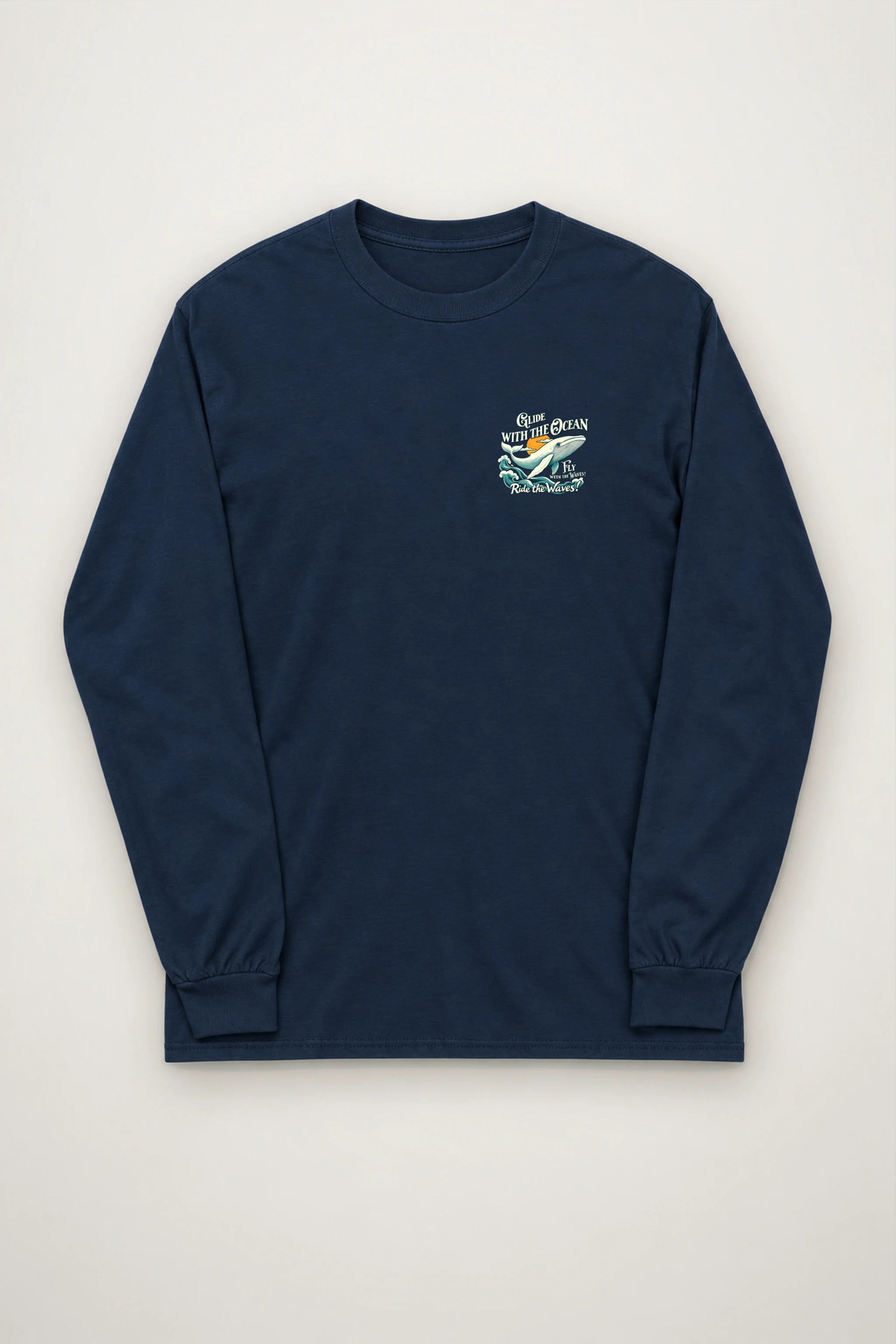 "Glide With The Ocean" Unisex Longsleeve T-shirt