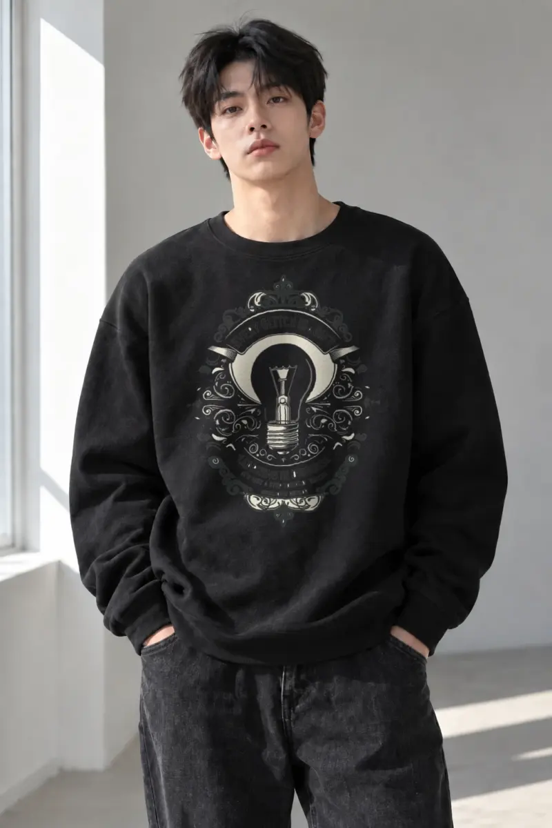 "Glitch Is A Gift" Heavy Blend Unisex Crewneck Sweatshirt | Gildan 18000