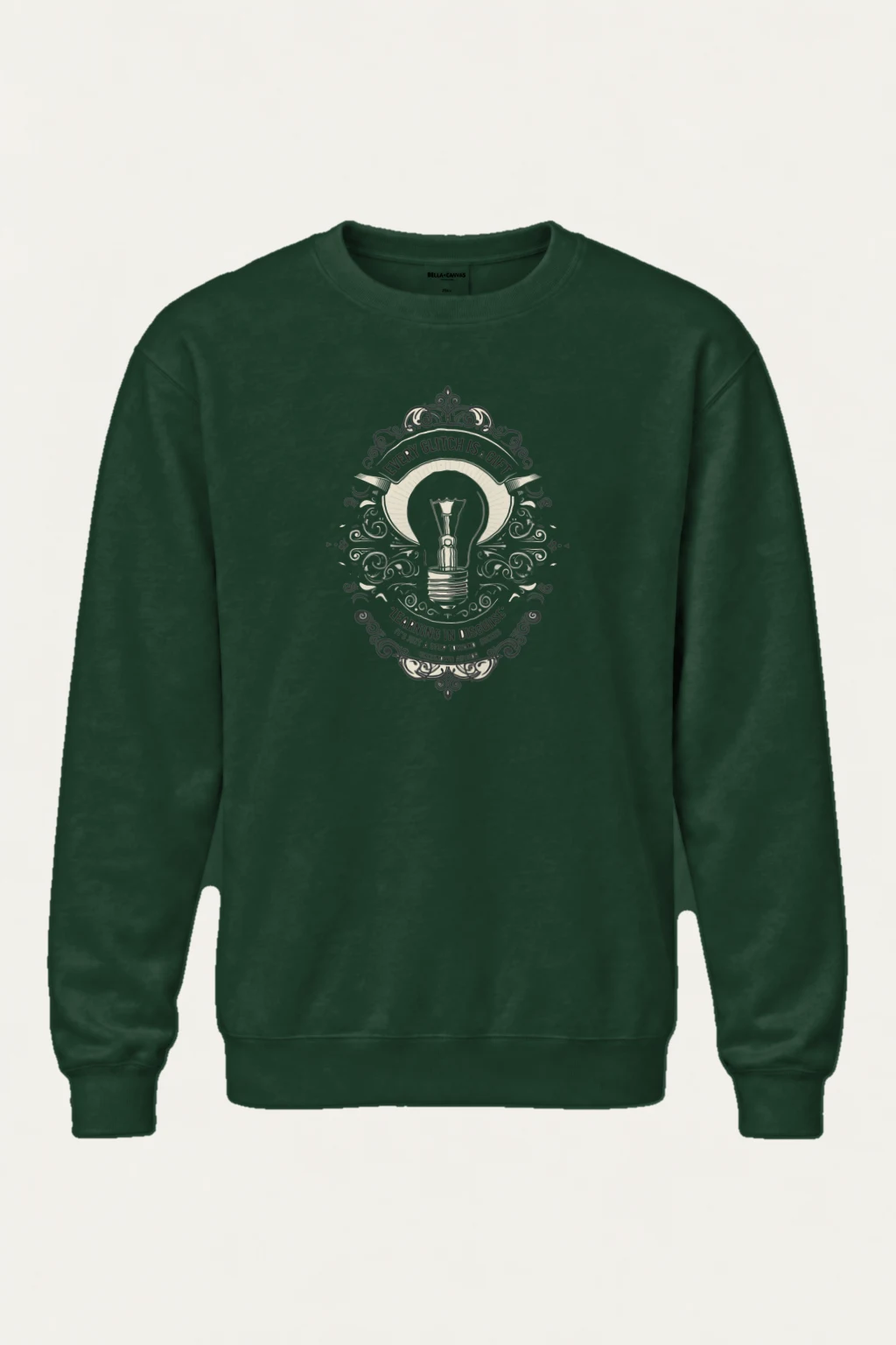 "Glitch Is A Gift" Heavy Blend Unisex Crewneck Sweatshirt | Gildan 18000