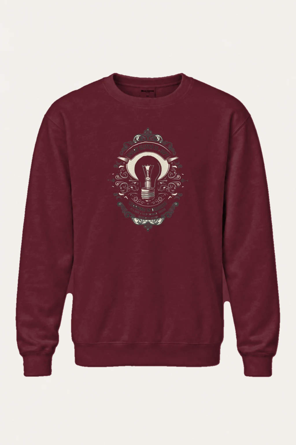 "Glitch Is A Gift" Heavy Blend Unisex Crewneck Sweatshirt | Gildan 18000