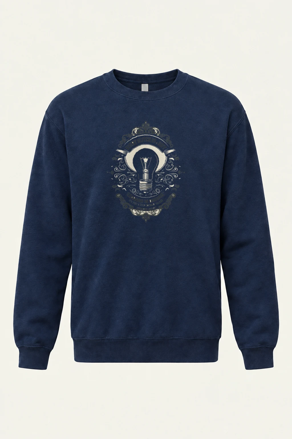 "Glitch Is A Gift" Heavy Blend Unisex Crewneck Sweatshirt | Gildan 18000
