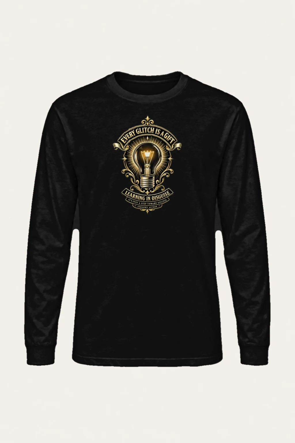 "Glitch Is A Gift" Unisex Longsleeve T-shirt | Gildan 2400