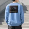 "Global Echo" Heavy Blend Unisex Crewneck Sweatshirt | Gildan 18000