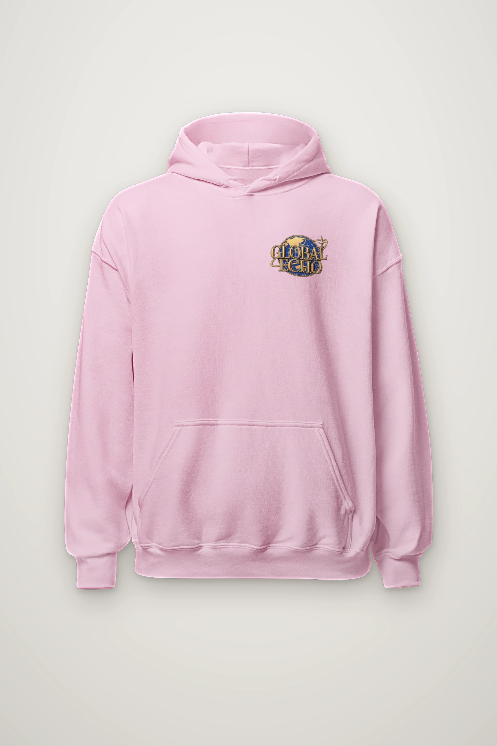 "Global Echo" Heavy Blend Unisex Pullover Hoodie