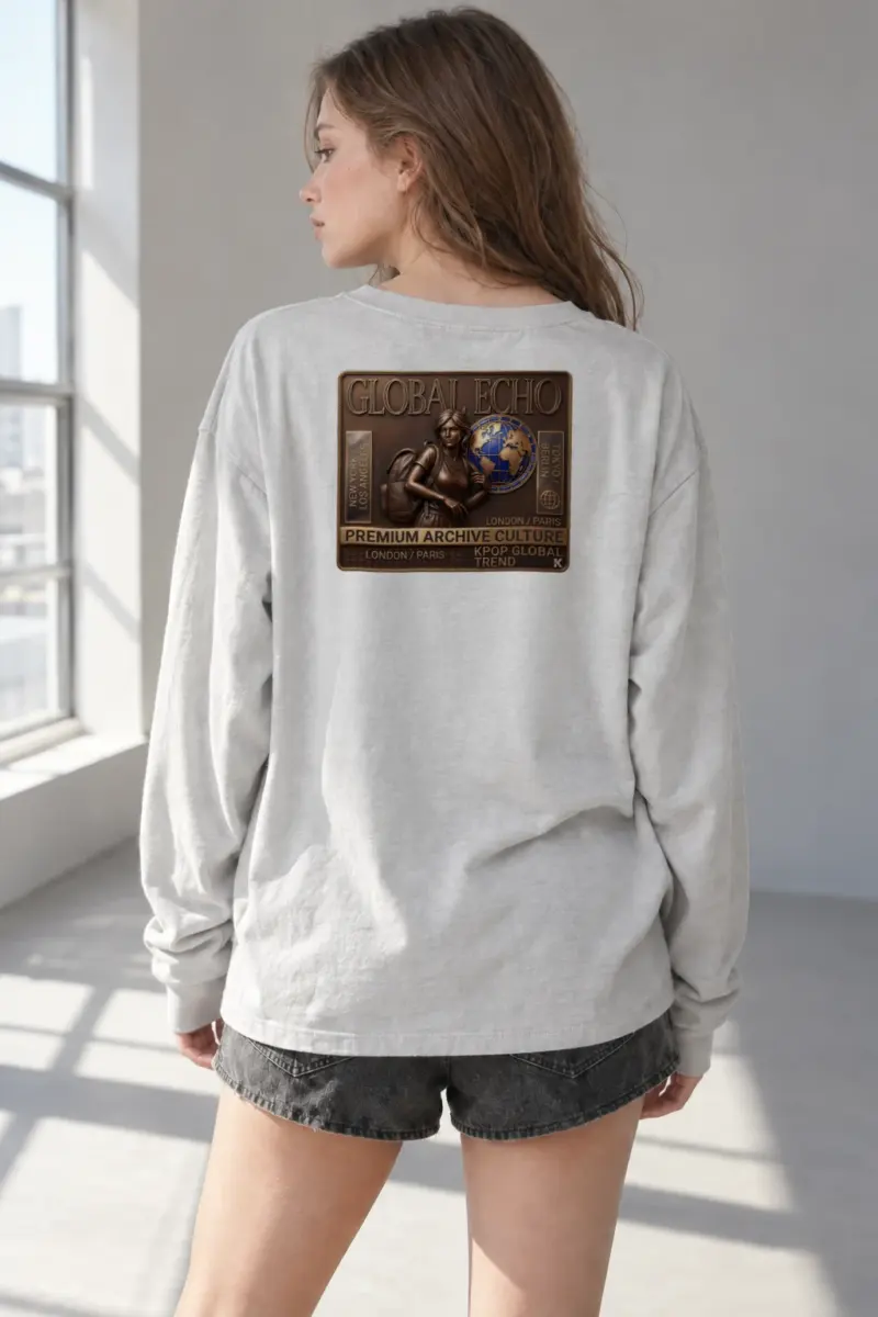 "Global Echo" Unisex Longsleeve T-shirt | Gildan 2400