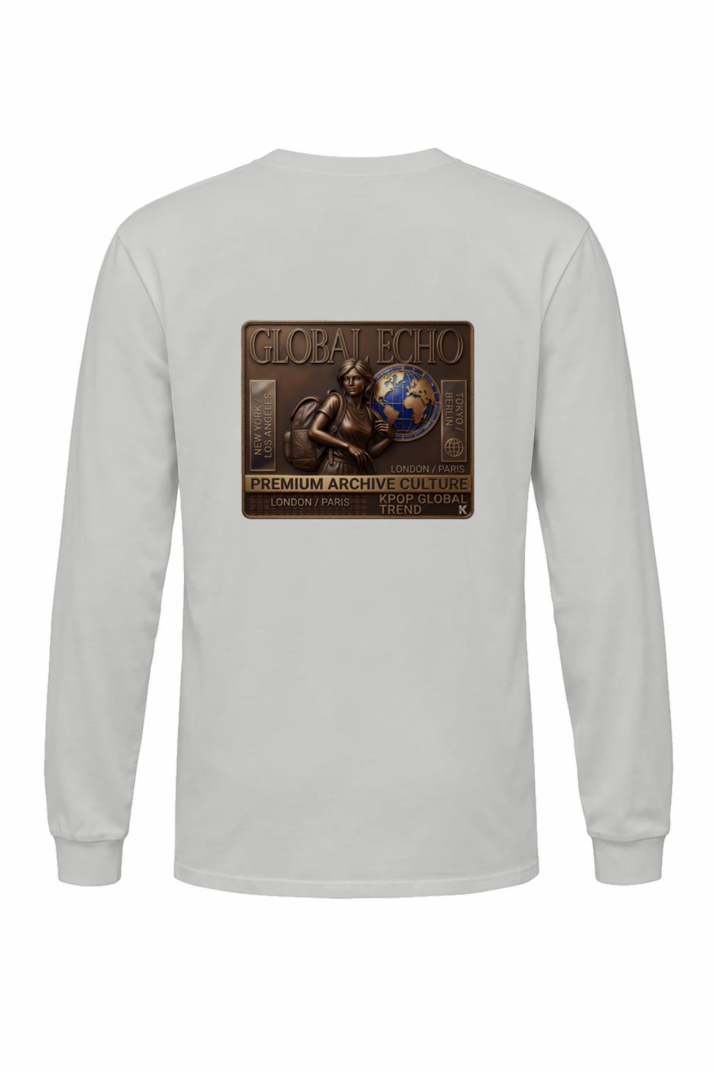 "Global Echo" Unisex Longsleeve T-shirt | Gildan 2400