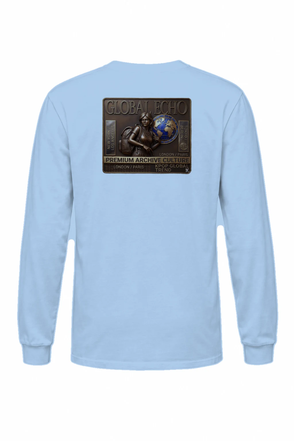"Global Echo" Unisex Longsleeve T-shirt | Gildan 2400
