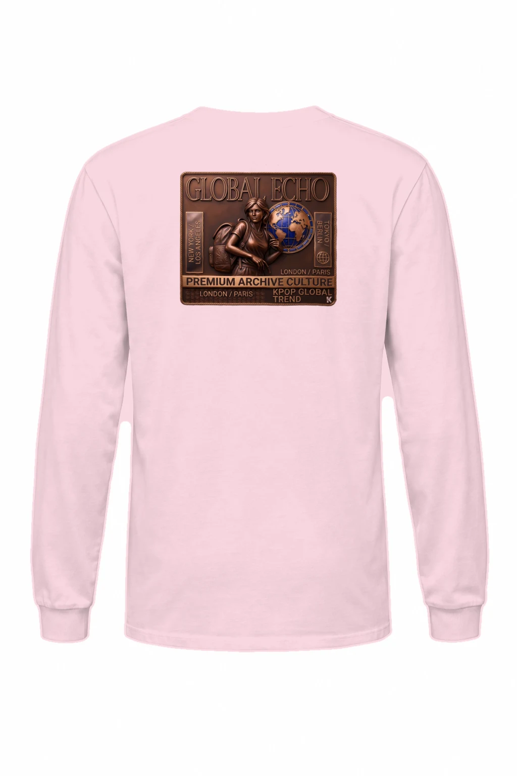 "Global Echo" Unisex Longsleeve T-shirt | Gildan 2400