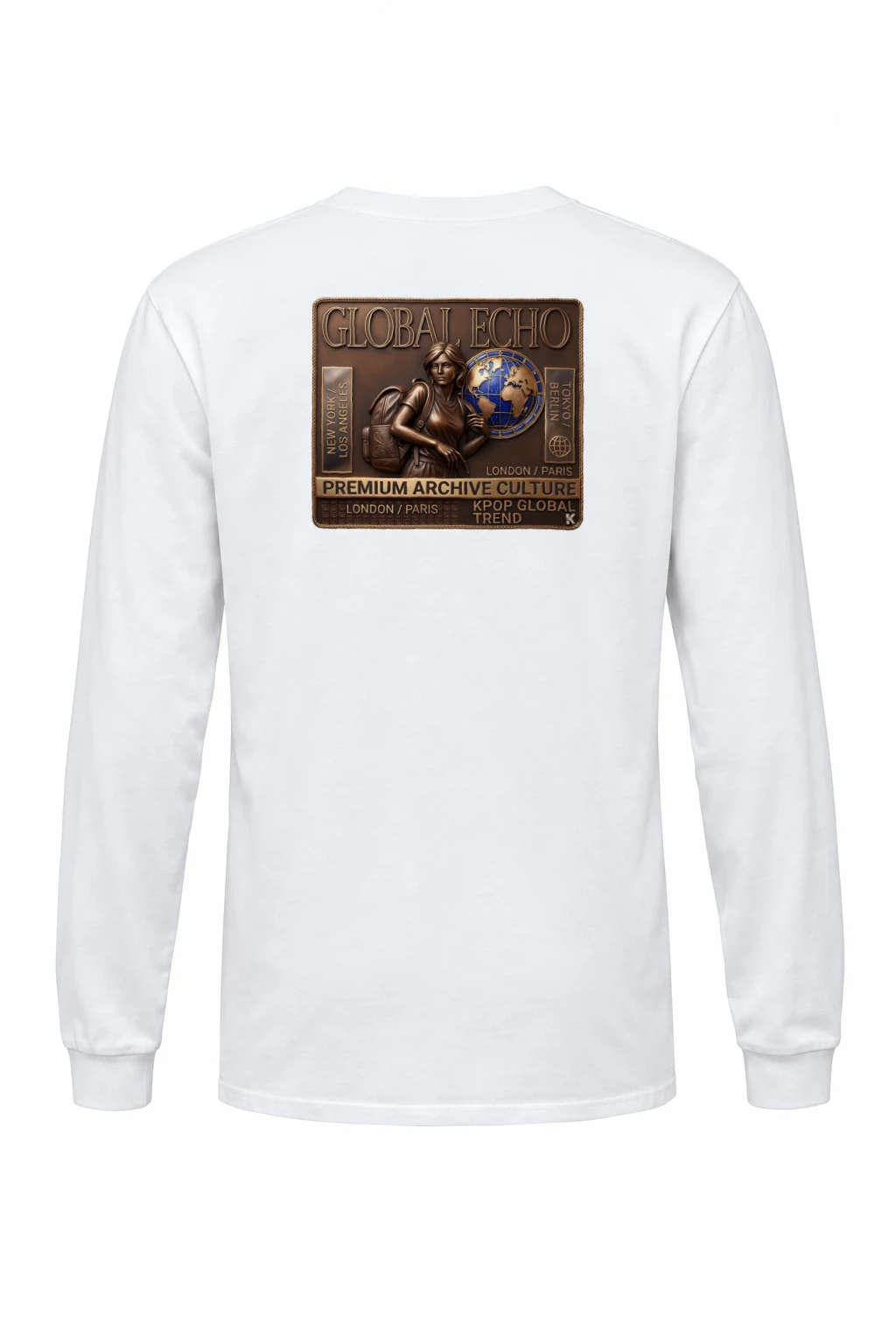 "Global Echo" Unisex Longsleeve T-shirt | Gildan 2400