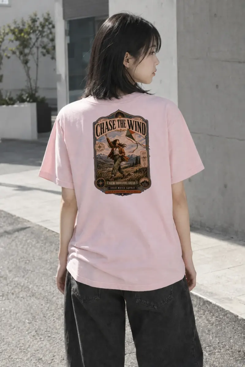 "Go Beyond The Map" Heavyweight Unisex Crewneck T-shirt | Gildan 5000