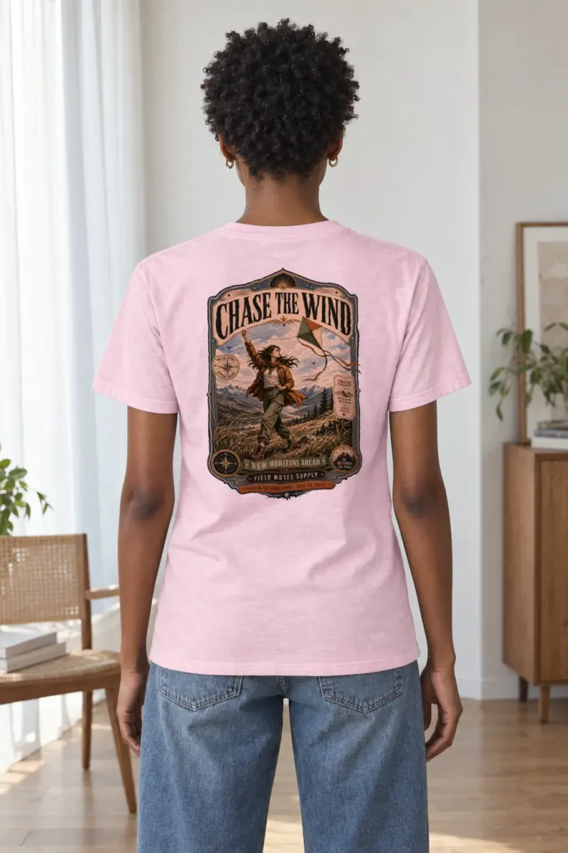 "Go Beyond The Map" Heavyweight Unisex Crewneck T-shirt | Gildan 5000