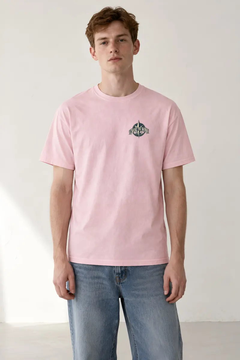 "Go Beyond The Map" Heavyweight Unisex Crewneck T-shirt