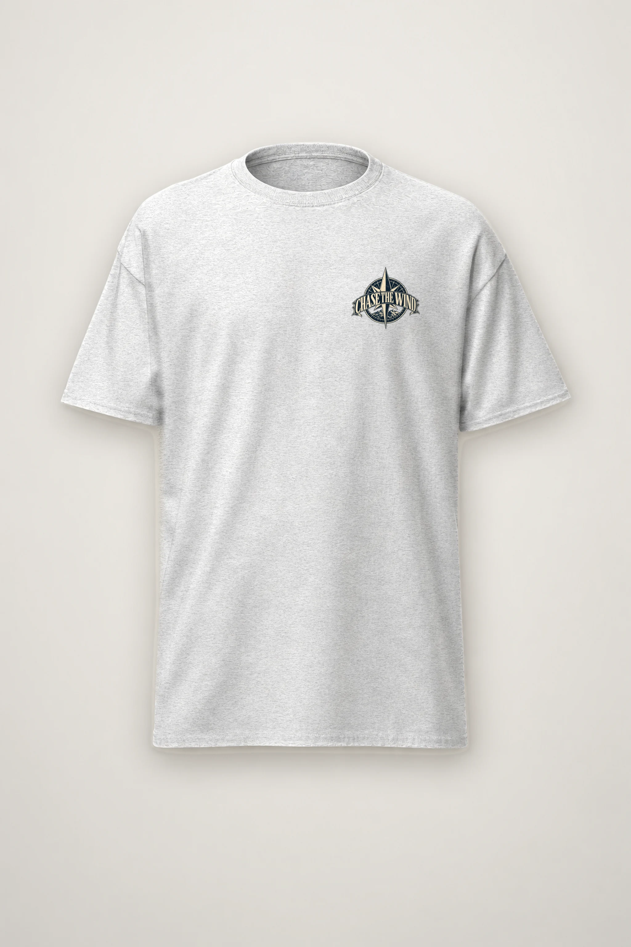 "Go Beyond The Map" Heavyweight Unisex Crewneck T-shirt