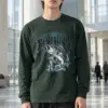 "Go Fishing" Unisex Longsleeve T-shirt | Gildan 2400