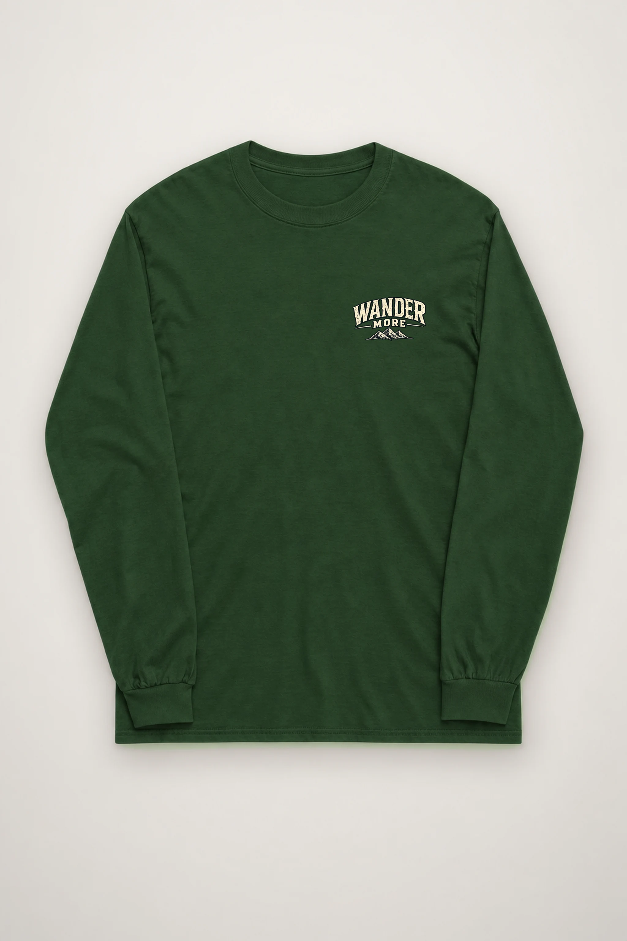 "Go Further Stay Wilder" Unisex Longsleeve T-shirt