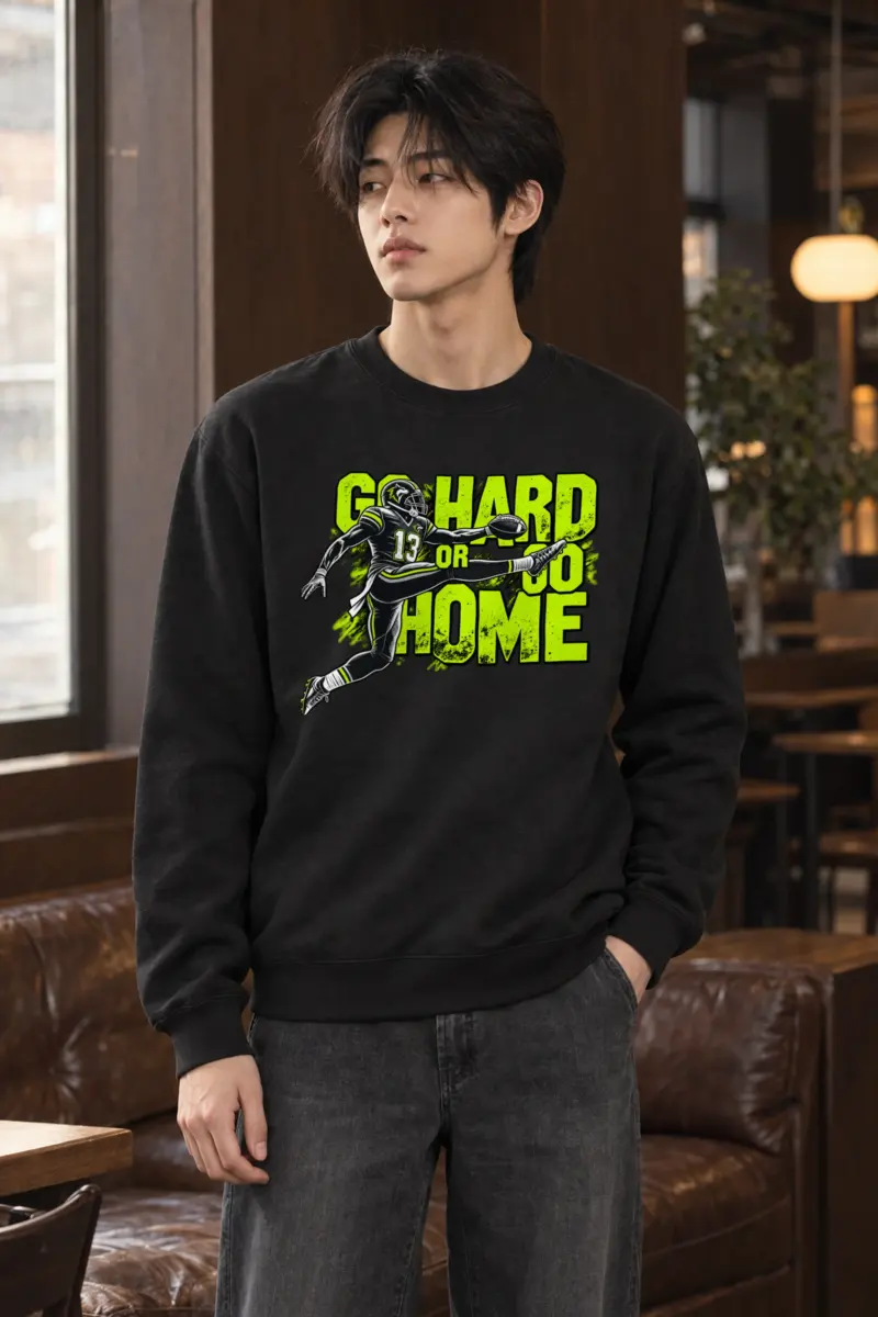 "Go Hard Or Go Home" Heavy Blend Unisex Crewneck Sweatshirt