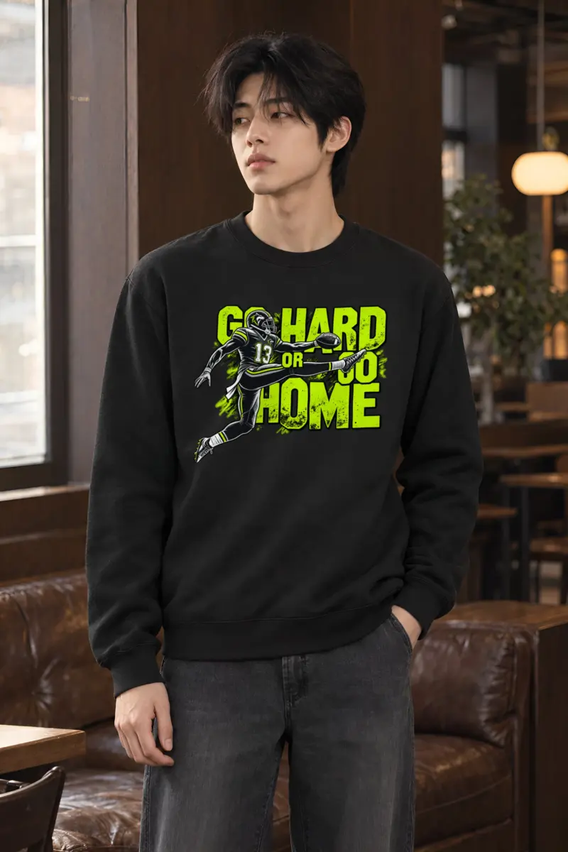 "Go Hard Or Go Home" Heavy Blend Unisex Crewneck Sweatshirt