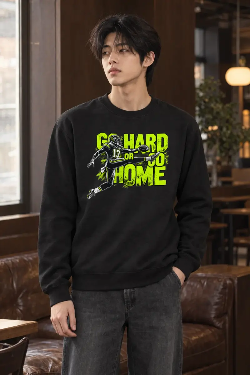 "Go Hard Or Go Home" Heavy Blend Unisex Crewneck Sweatshirt