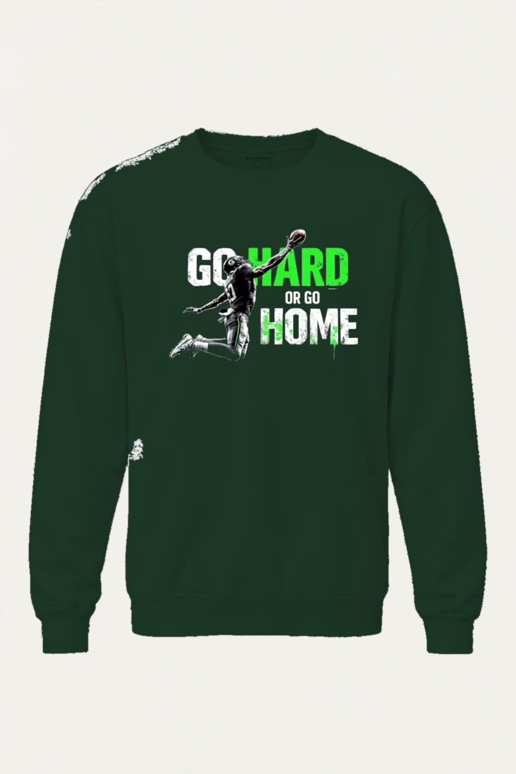 "Go Hard Or Go Home" Heavy Blend Unisex Crewneck Sweatshirt | Gildan 18000