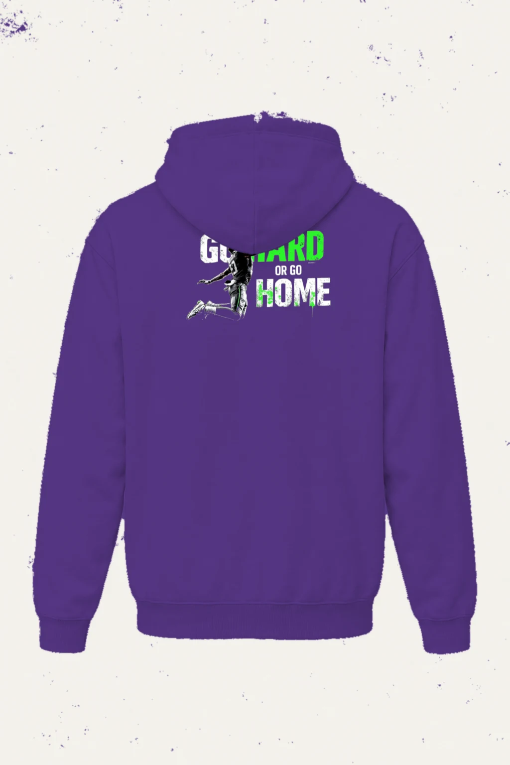 "Go Hard Or Go Home" Heavy Blend Unisex Pullover Hoodie | Gildan 18500